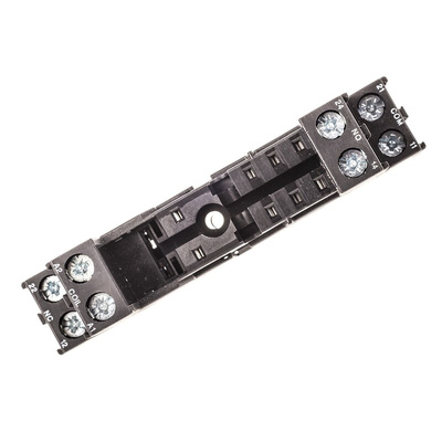 TE Connectivity 8 Pin 240V ac DIN Rail Relay Socket, for use with RT Series