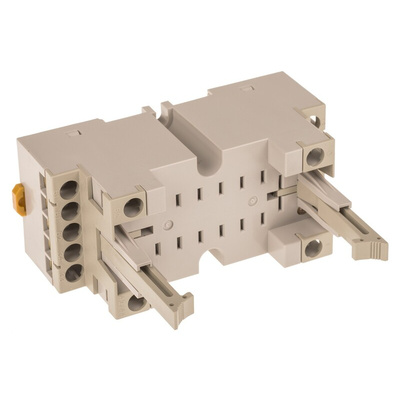 Omron 14 Pin 24V dc DIN Rail Relay Socket, for use with G7S Series