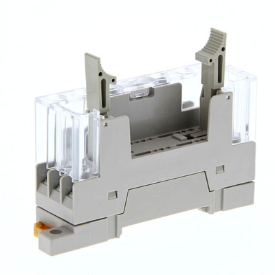 Omron P7SA 10 Pin 24V dc DIN Rail Relay Socket, for use with G7SA Series