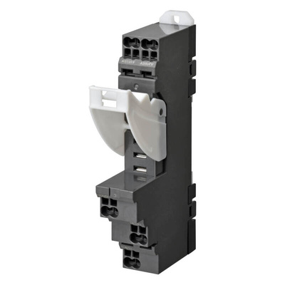 Omron 5 Pin 250V ac DIN Rail Relay Socket, for use with G2R-1-S Series General Purpose Relay, H3RN Series Timer