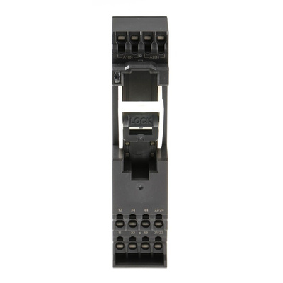 Omron P7SA 10 Pin 24V dc DIN Rail Relay Socket, for use with G7SA Series Relay