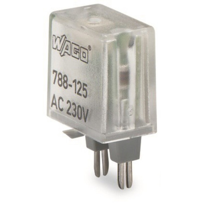 Wago Pluggable Function Module, LED Module for use with Relay Module