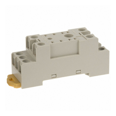 Omron 8 Pin 250V ac DIN Rail Relay Socket, for use with MY2IN, MY2IN1, MY2IN1-D2, MY2IN-CR, MY2IN-D2, MY2N, MY2N1,