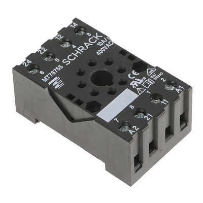 Relay Socket for use with MT Series 240V ac