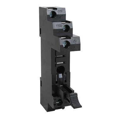 Rockwell Automation 700-HN 5 Pin 300V DIN Rail, Panel Mount Relay Socket, for use with 700-HR, 700-HX Relay