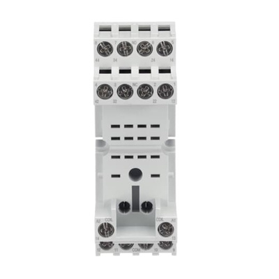 ABB CR-M DIN Rail Relay Socket, for use with CR-M Interface Relay