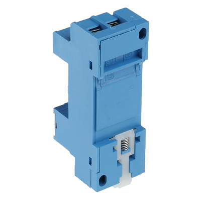 Finder 96 250V ac DIN Rail Relay Socket, for use with 56.32