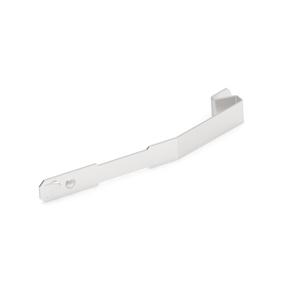 TE Connectivity 2071566 Series Retaining Relay Clip for Use with DIN Rail Socket