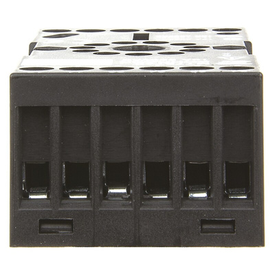 TE Connectivity 11 Pin 240V ac DIN Rail Relay Socket, for use with MT Series
