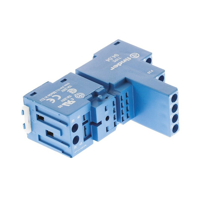 Finder 94 14 Pin 250V ac Screw Fitting Relay Socket, for use with 55.34, 85.04, 55.32 Series Relay