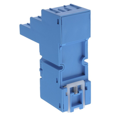 Finder 94 11 Pin 250V ac DIN Rail Relay Socket, for use with 55.33 Series Relay