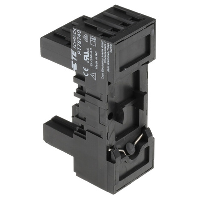 TE Connectivity 14 Pin 240V ac DIN Rail Relay Socket, for use with PT5 Series
