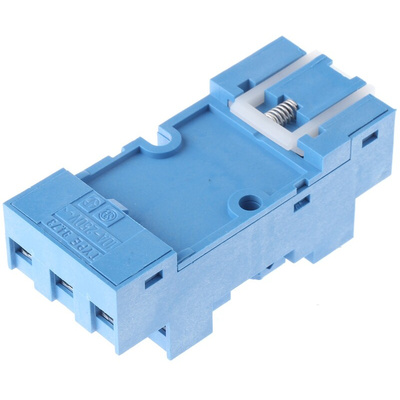 Finder 94 11 Pin 250V ac DIN Rail Relay Socket, for use with 55.33