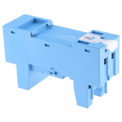 Finder 96 8 Pin 250V ac DIN Rail Relay Socket, for use with 56.32