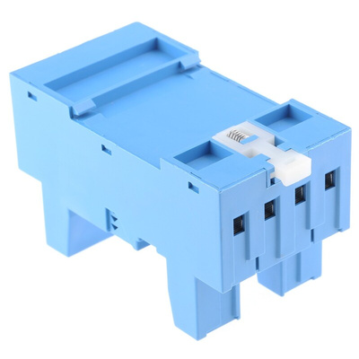 Finder 96 14 Pin 250V ac DIN Rail Relay Socket, for use with 56.34