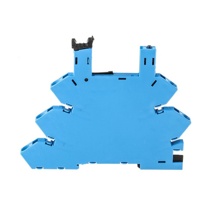 Finder 93 5 Pin 12V ac/dc DIN Rail Relay Socket, for use with 34.51