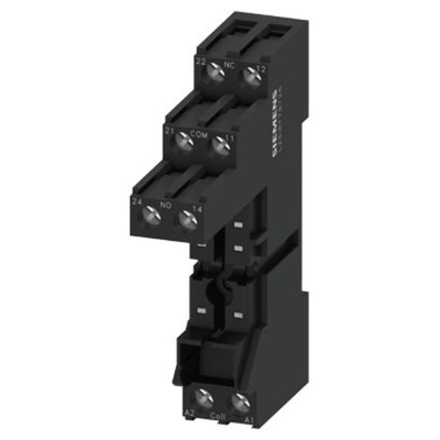 Siemens LZS Snap-On Rail Mount Relay Socket