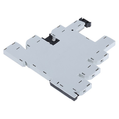 Finder 93 24V dc DIN Rail Relay Socket, for use with 34 Series
