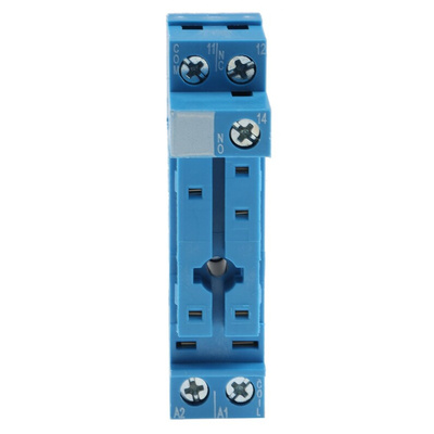 Finder 95 5 Pin 250V ac DIN Rail Relay Socket, for use with 40.31 Series Relays