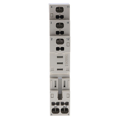 Omron 5 Pin 440V ac DIN Rail Relay Socket, for use with G2R-1-S Series