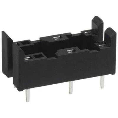 Omron 6 Pin 3 → 24V dc PCB Mount Relay Socket for use with Various Series