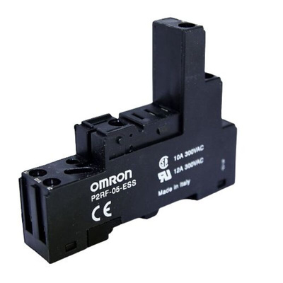 Omron P2RF 250V ac DIN Rail Relay Socket, for use with G2R Relay