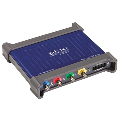 Pico Technology PicoScope 3405D MSO PC Based Mixed Signal Oscilloscope, 100MHz, 4, 16 Channels With RS Calibration