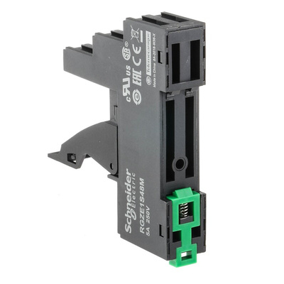 Schneider Electric Harmony Relay RXG 8 Pin 250 V, 300 V DIN Rail Relay Socket, for use with RXG Series Relay