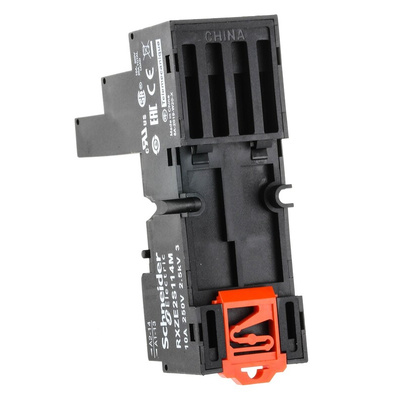 Schneider Electric RXZ 14 Pin <250V DIN Rail Relay Socket, for use with Relais Series RSZ