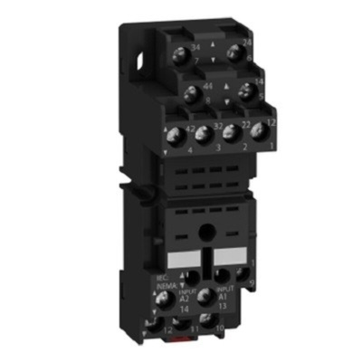 Schneider Electric Harmony Relay RXM 14 Pin <250V DIN Rail Relay Socket, for use with RXZ Series Relay Sockets