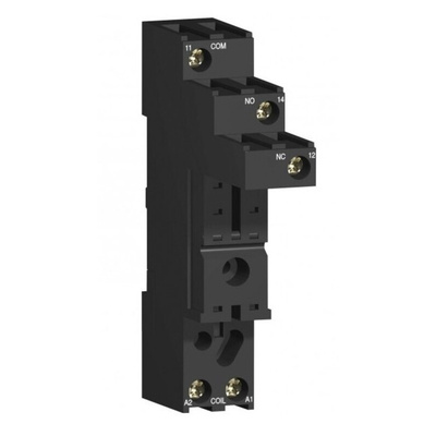 Schneider Electric Harmony Relay RSB 6 Pin <250V ac DIN Rail Relay Socket, for use with Relais Series RSZ