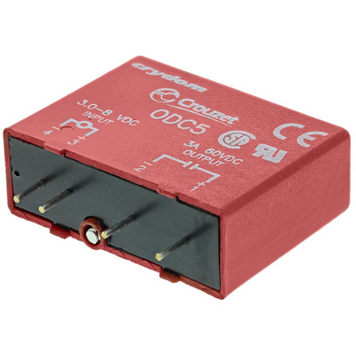 Sensata / Crydom M SERIES Series Interface Relay Module, PCB Mount, 5V dc Coil, 18mA Load