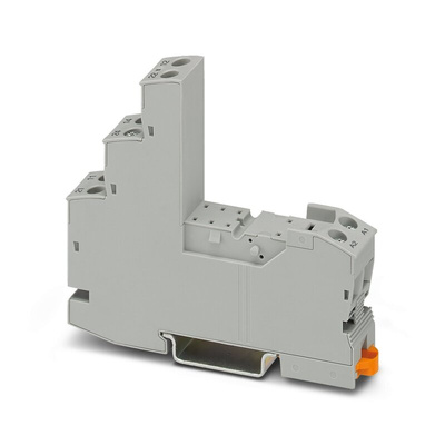 Phoenix Contact RIF-1-BSC 250V ac/dc DIN Rail Relay Socket, for use with Relays