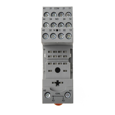 Phoenix Contact RIF-2-BSC 250V ac/dc DIN Rail Relay Socket, for use with Relays