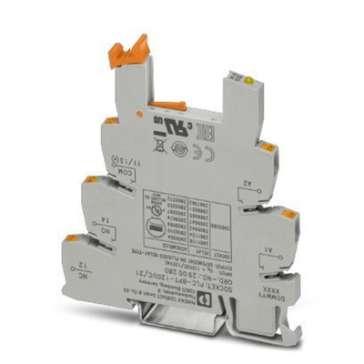 Phoenix Contact PLC-BPT-120UC/21 DIN Rail Relay Socket