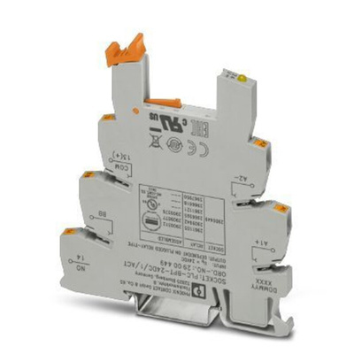 Phoenix Contact PLC-BPT24DC/ 1/ACT DIN Rail Relay Socket