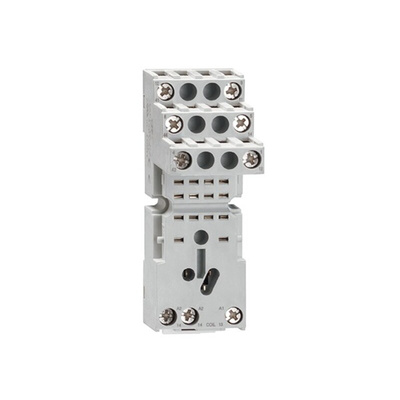 Lovato HR SERIES DIN Rail Relay Socket, for use with HR SERIES