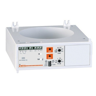 Lovato Earth Leakage Relay, 50 Hz, 60 Hz Frequency, 0.25 → 2.5A Leakage, SPDT Output