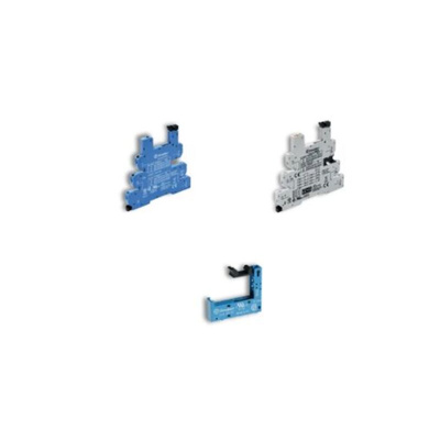 Finder 93 Series DIN Rail Relay Socket, for use with 34/41 Series Relays