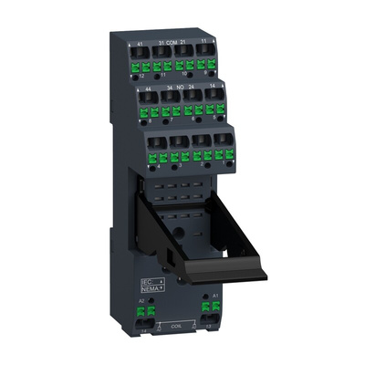 Schneider Electric RXZ 250V DIN Rail Relay Socket, for use with Relay