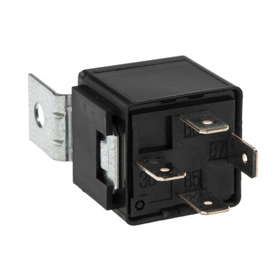 TE Connectivity Plug In Automotive Relay, 24V dc Coil Voltage, 40A Switching Current, SPST