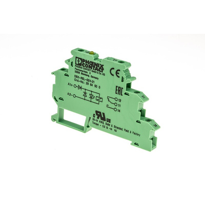 Phoenix Contact DEK-REL Series Interface Relay, DIN Rail Mount, 24V dc Coil, SPDT