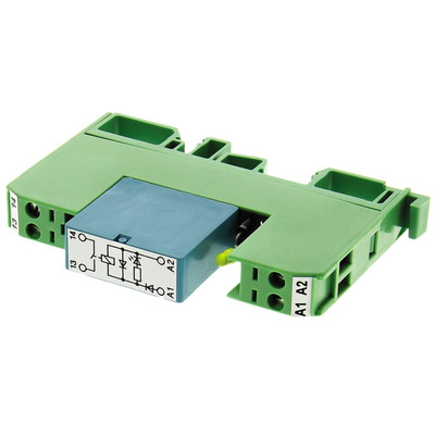 Phoenix Contact EMG 10-REL/KSR-G 24/1-LC Series Interface Relay, DIN Rail Mount, 24V dc Coil, SPST, 1-Pole