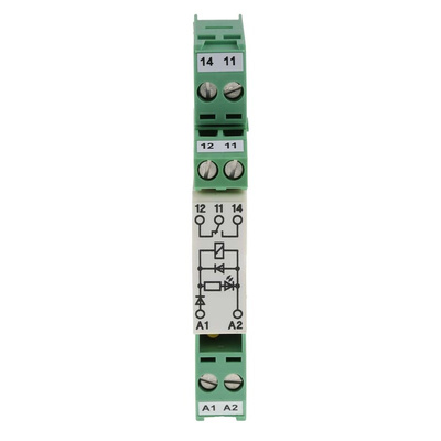 Phoenix Contact EMG REL Series Interface Relay, DIN Rail Mount, 24V dc Coil, SPDT, 1-Pole