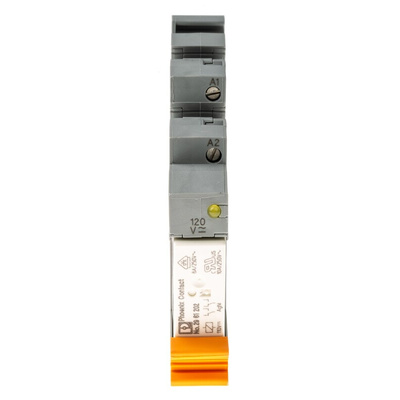 Phoenix Contact PLC-RSC-120UC/21-21 Series Interface Relay, DIN Rail Mount, 110V ac/dc Coil, DPDT, 2-Pole