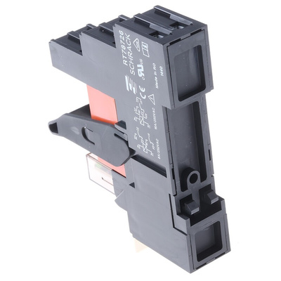 TE Connectivity RT Series Interface Relay, DIN Rail Mount, 24V dc Coil, SPDT, 1-Pole