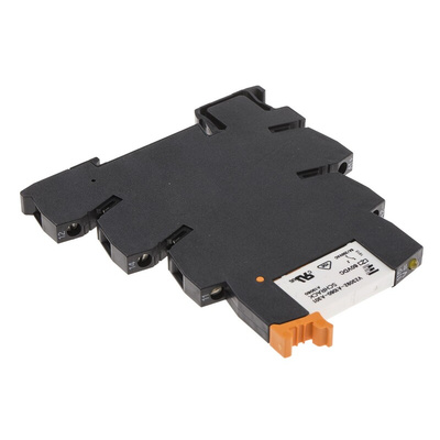 TE Connectivity SNR Series Interface Relay, DIN Rail Mount, 115V ac Coil, SPDT, 1-Pole