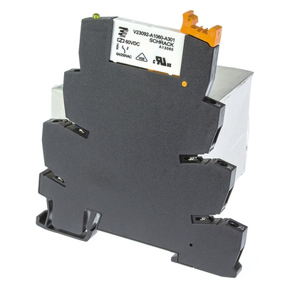TE Connectivity SNR Series Interface Relay, DIN Rail Mount, 230V ac Coil, SPDT, 1-Pole