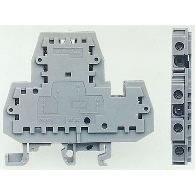 ABB Interface Relay Module, DIN Rail Mount, 12V dc Coil, SPST