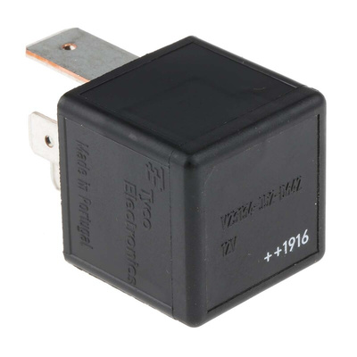 TE Connectivity Panel Mount Automotive Relay, 12V dc Coil Voltage, 50A Switching Current, SPST